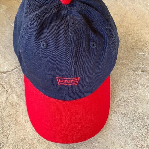 LEVI'S Unisex Two-Tone Snapback‎ Cap - Picture 2 of 5